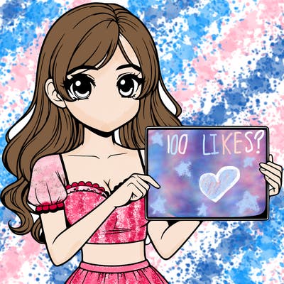 realistic pretty girl holding blank sign