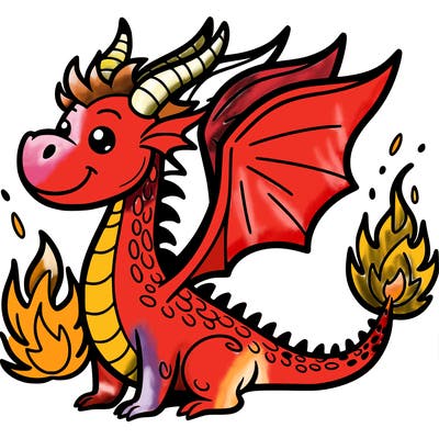 fire dragon