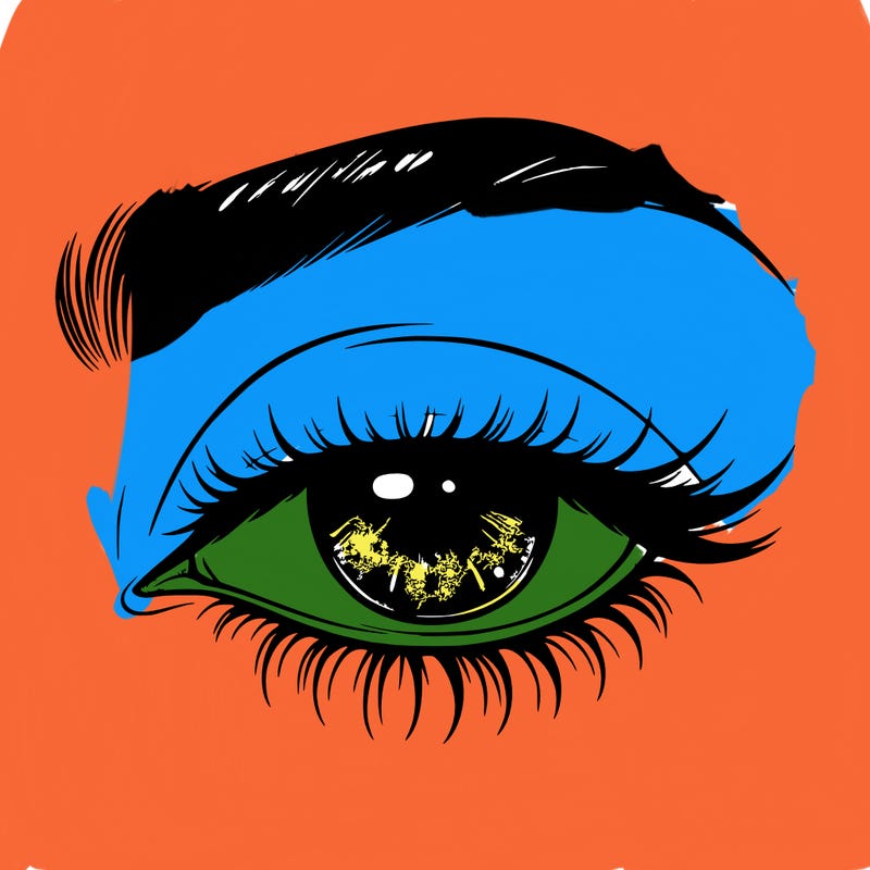 eye closed realistic