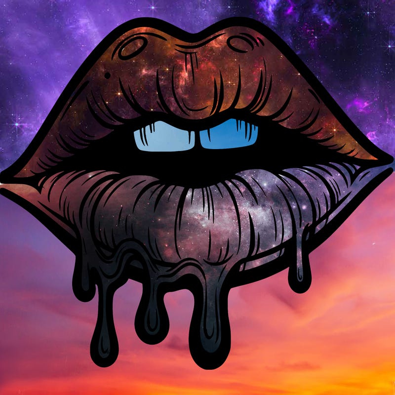 lips that look realistic and drip