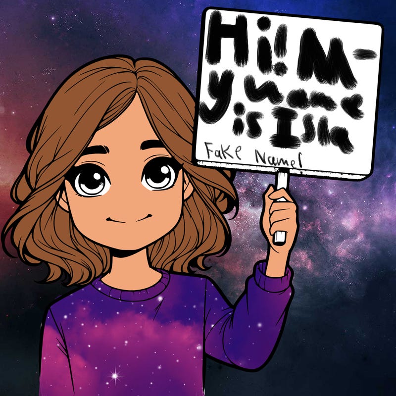 realistic girl holding up a sign