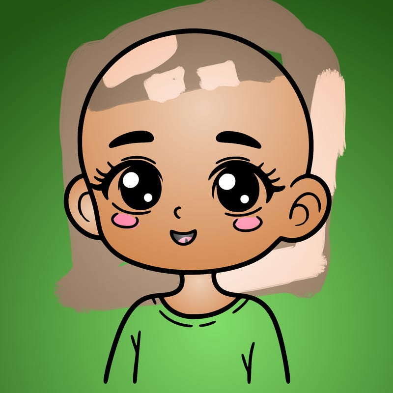 girl with no hair