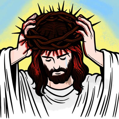 the crowning of jesus with thorns