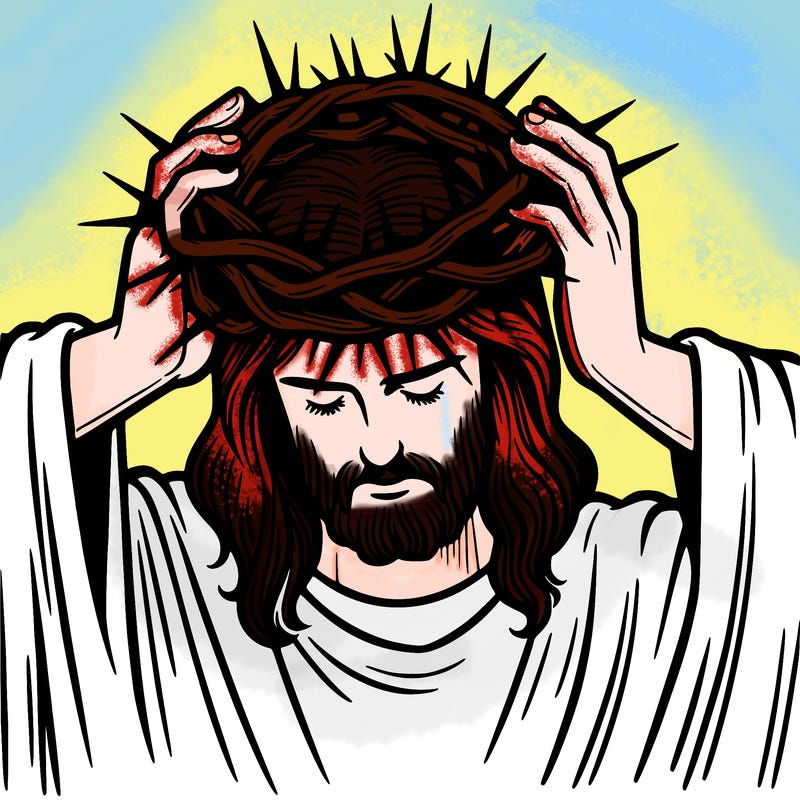 the crowning of jesus with thorns