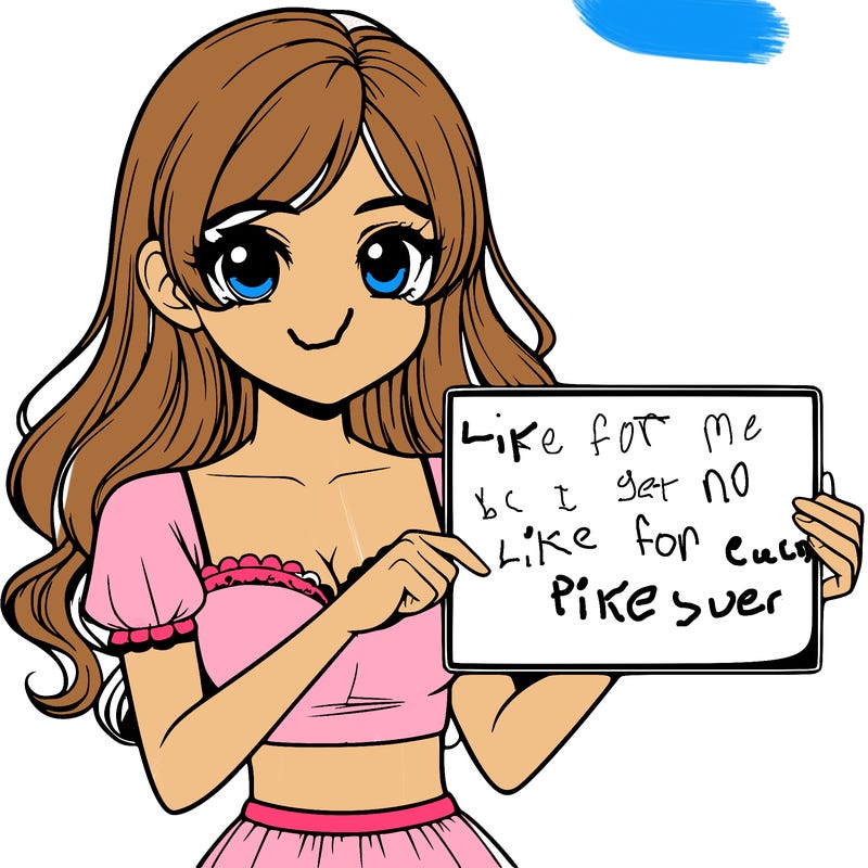 realistic pretty girl holding blank sign