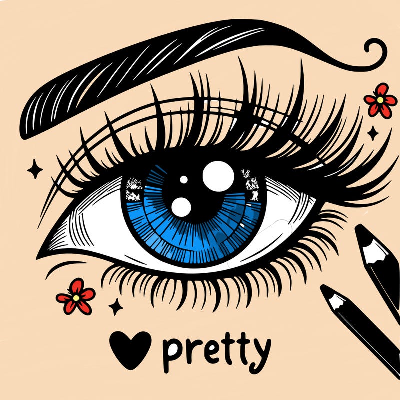 pretty eye