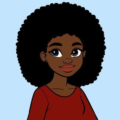 realistic black girl