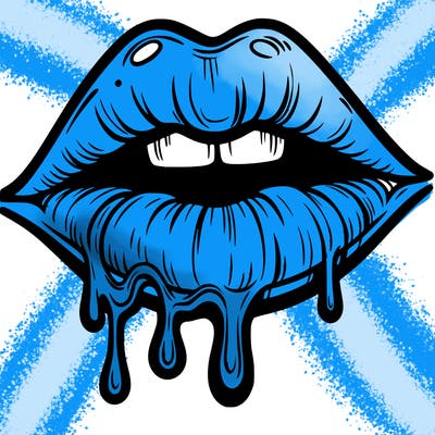 lips that look realistic and drip