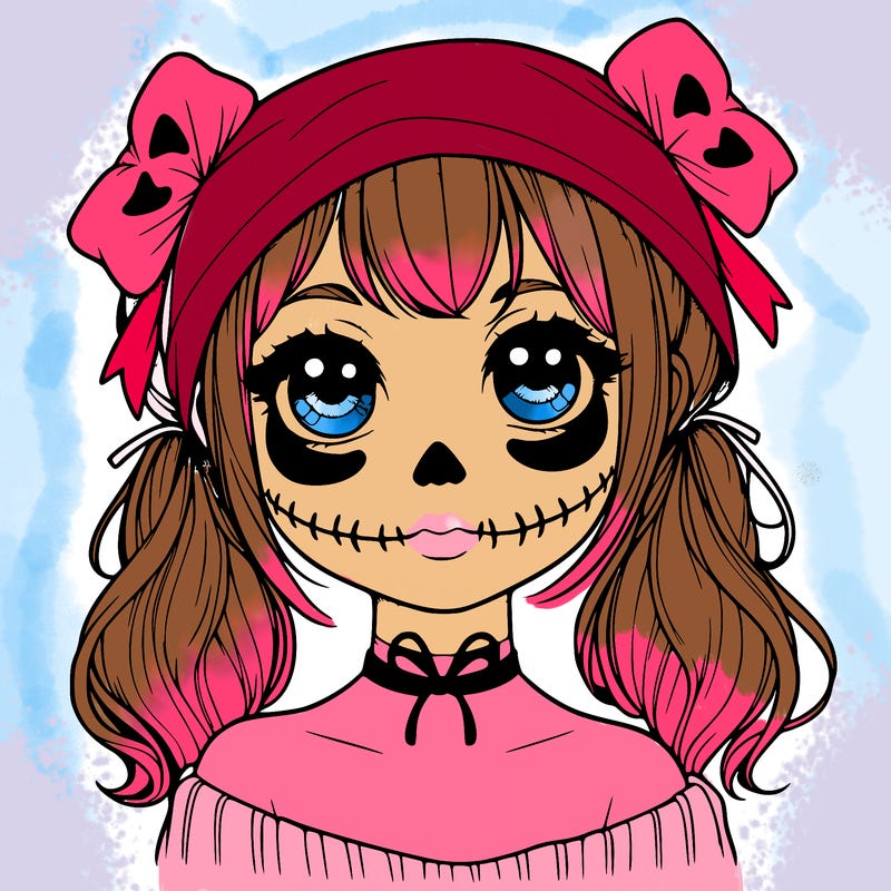 realistic girl halloween