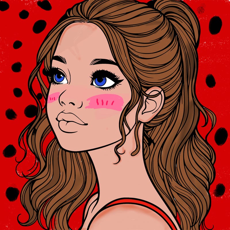 beautiful realistic girl