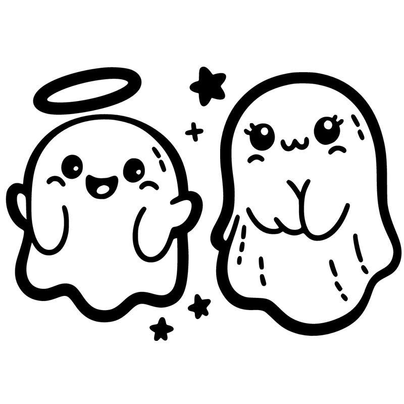cute ghosts