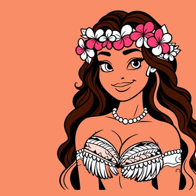 hawaiian woman