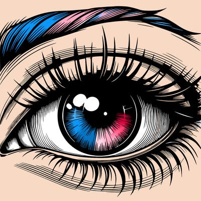 realistic eye