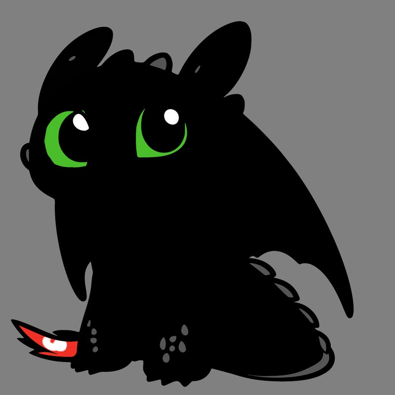 toothless the dragon