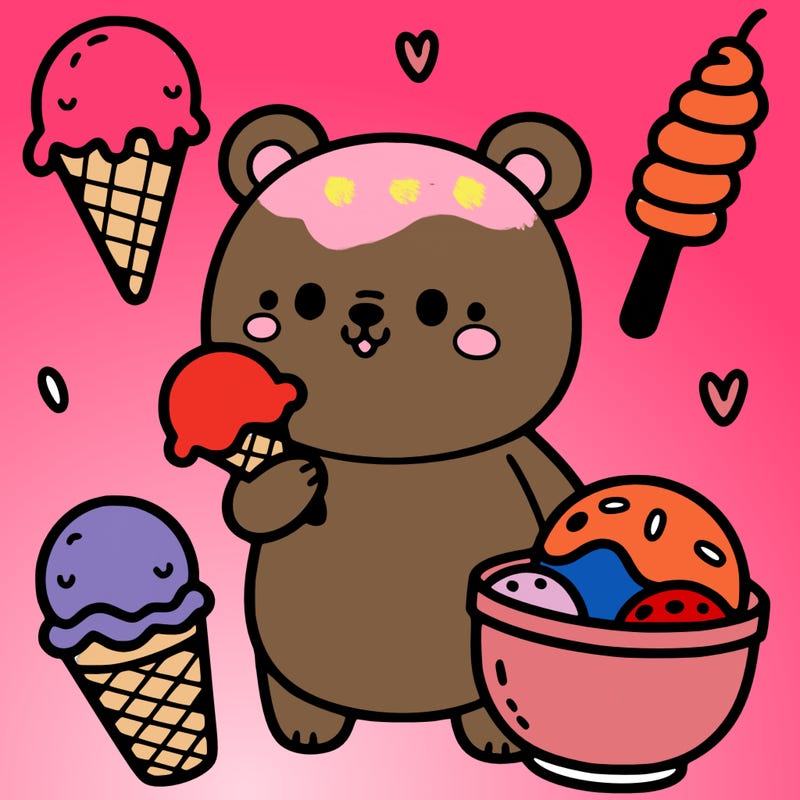bear ice-cream