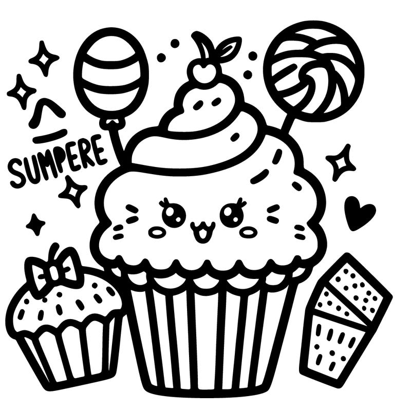 super cute cupcake