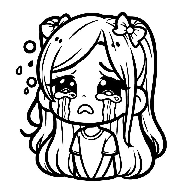 crying girl
