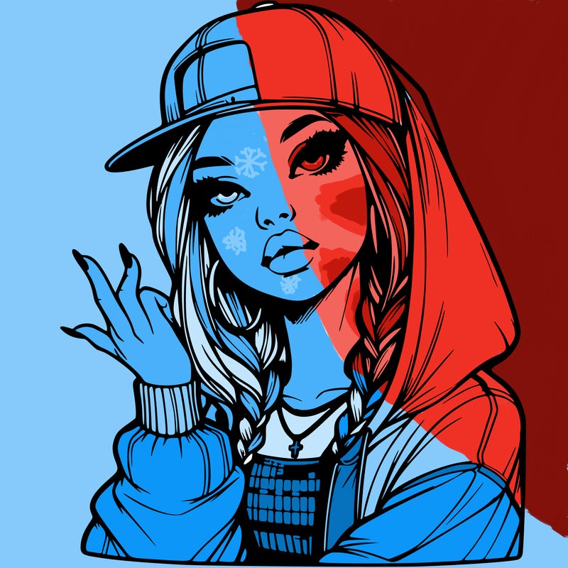 realistic hip hop girl