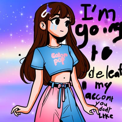 girl in a cute crop top