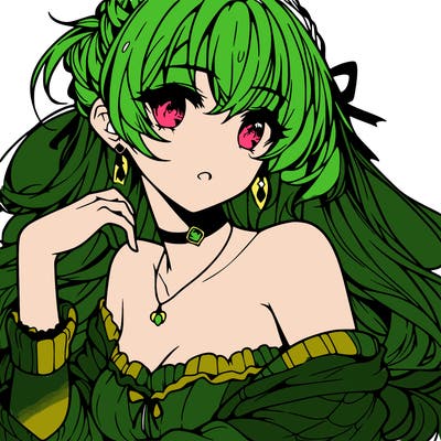 beautiful anime girl