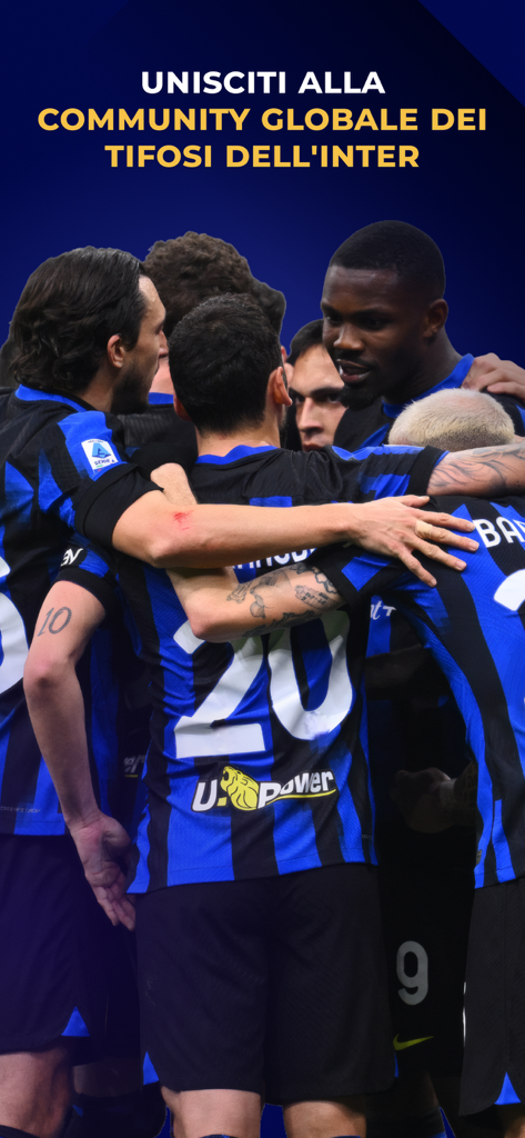 Inter Live - News & Matches - Inter Milan players in a huddle representing the global fan community