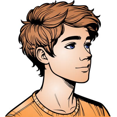 realistic teenage boy