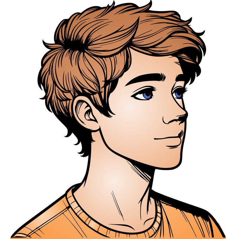 realistic teenage boy