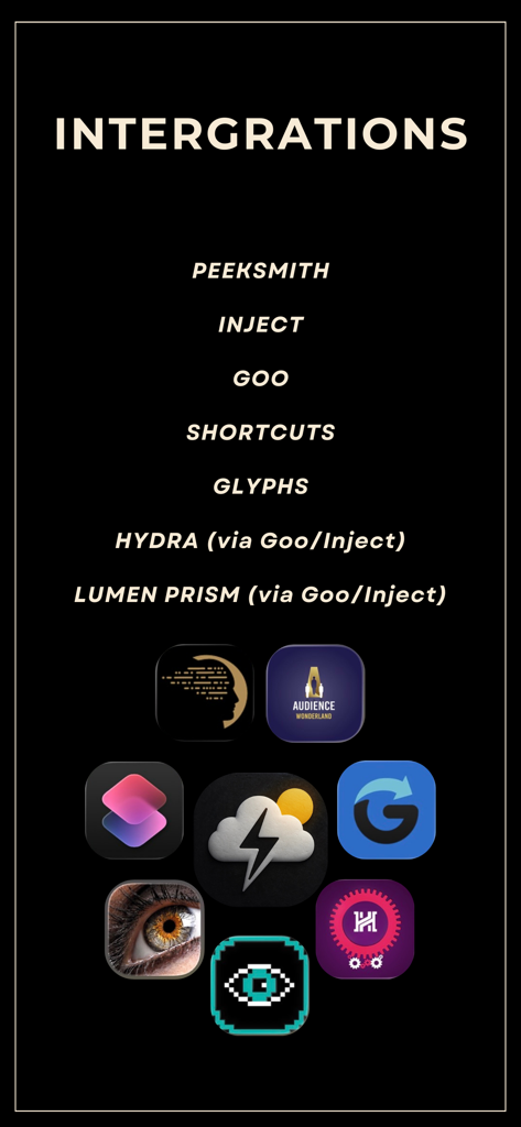 Forecast Pro - A list of magic and mentalism tool integrations for the Forecast Pro app including PeekSmith, Inject, and Goo.
