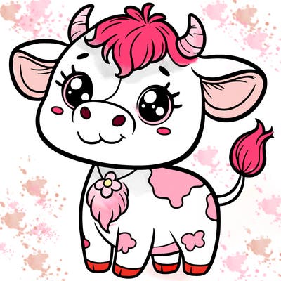 cute cow