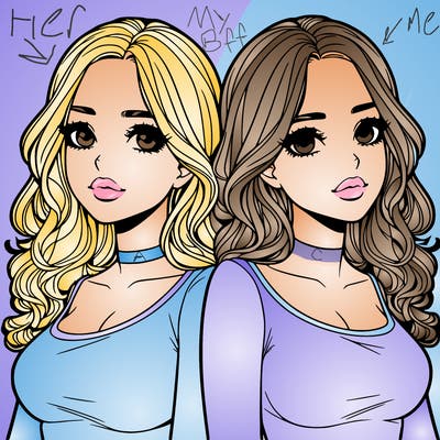 realistic twin sisters