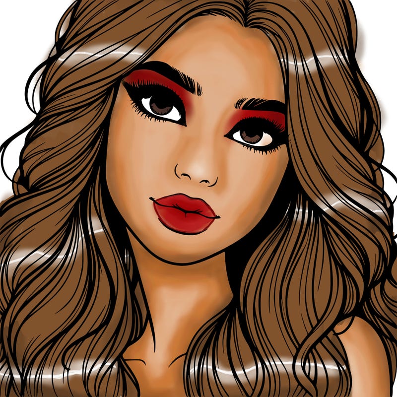 beautiful realistic girl