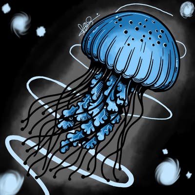 realistic jellyfish