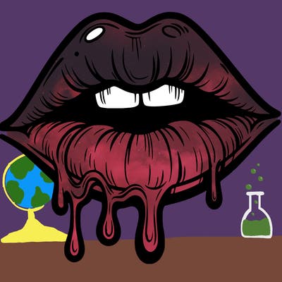 lips that look realistic and drip