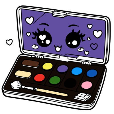 makeup pallet