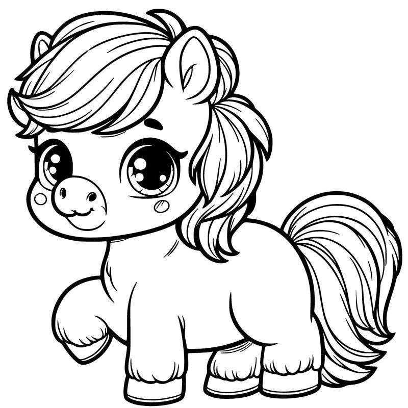 cute horse