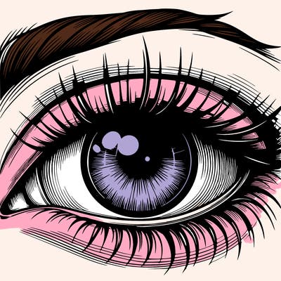 realistic eye