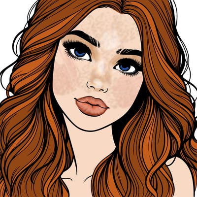 beautiful realistic girl