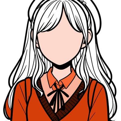 faceless preppy girl