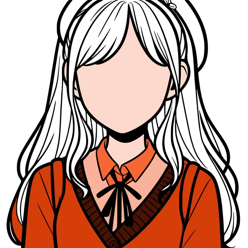 faceless preppy girl