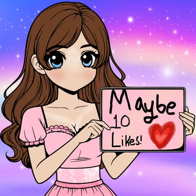 realistic pretty girl holding blank sign