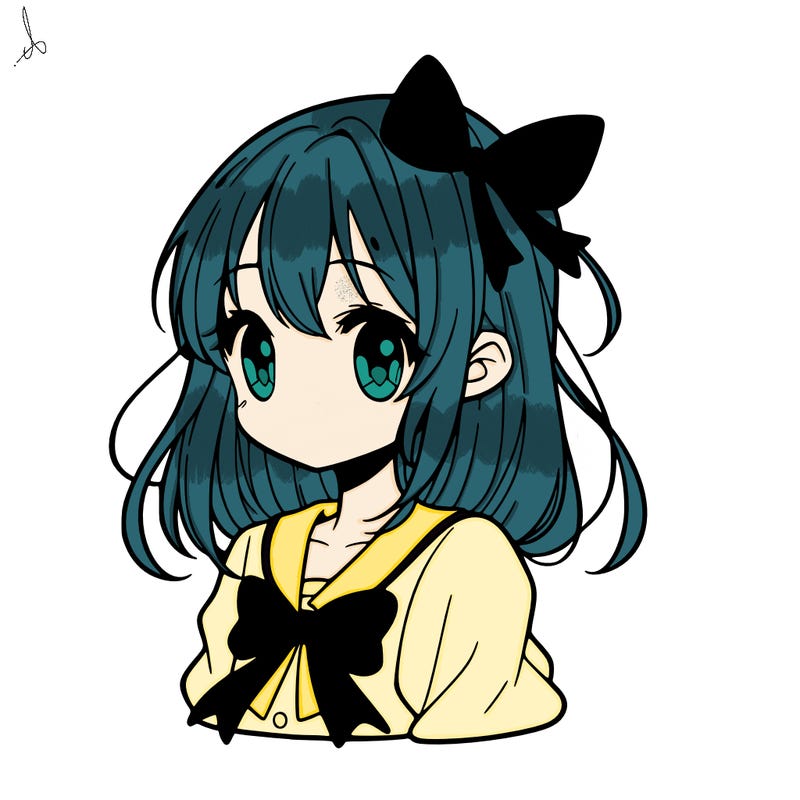 manga character girl