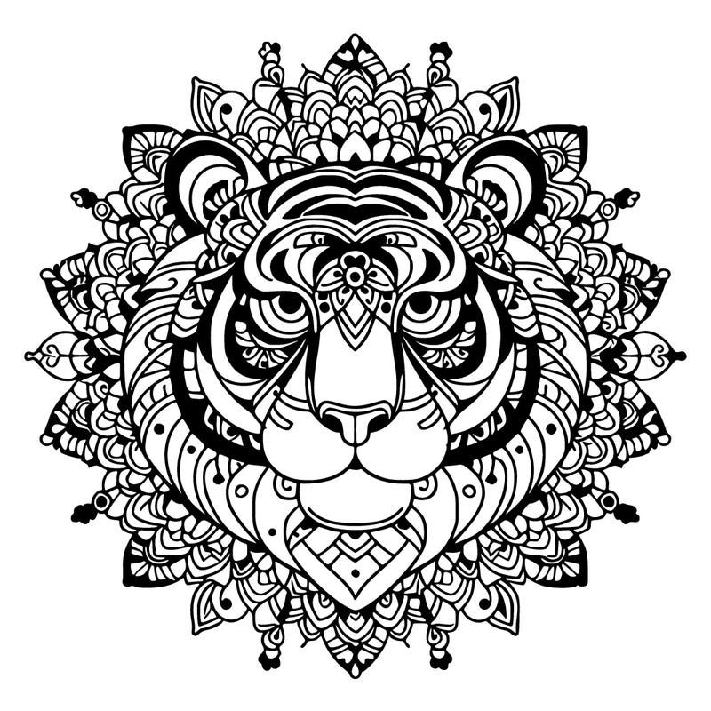 mandala tiger