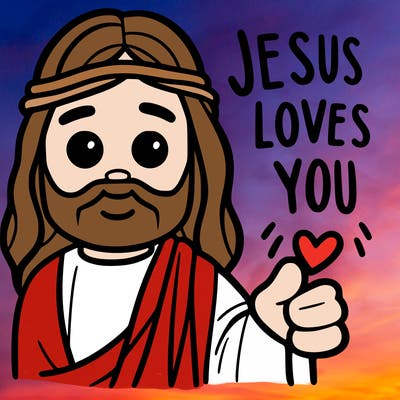 jesus loves you