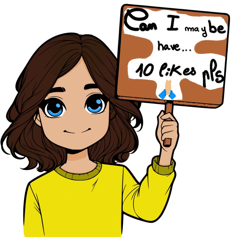 realistic girl holding up a sign