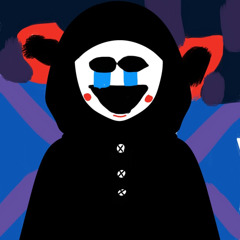 faceless girl in hoodie