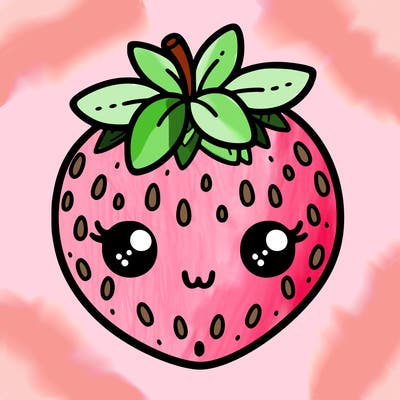 cute strawberry