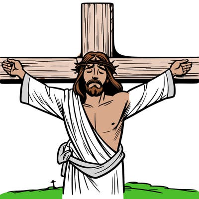 jesus on the cross