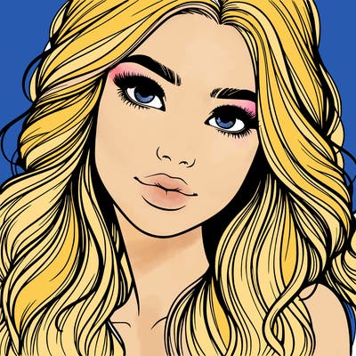 beautiful realistic girl