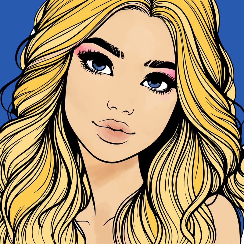 beautiful realistic girl