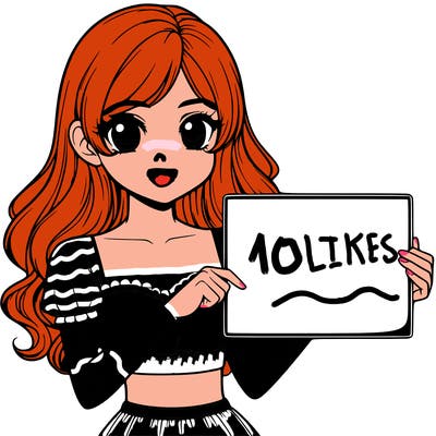 realistic pretty girl holding blank sign